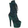 Pleaser - ADORE1045VEL Platform Boots, Pole dance shoes - Green Product image
